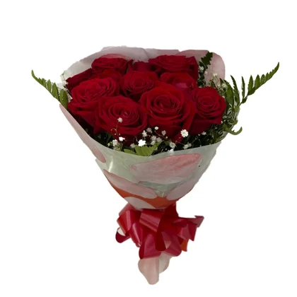 12 Roses Wrapped